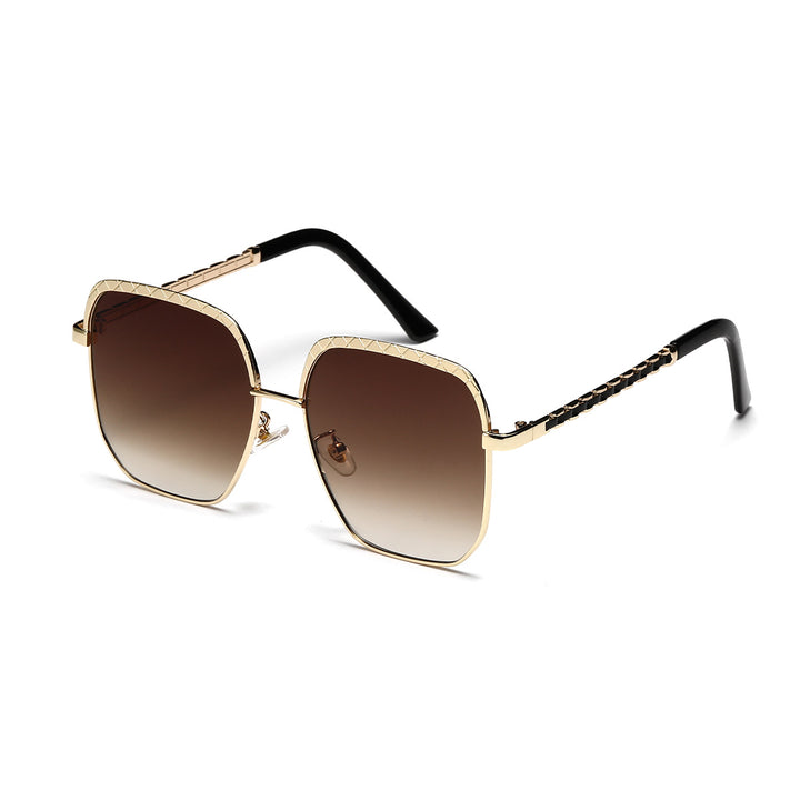Women's fashionable oversized sunglasses in geometric design Stornfield