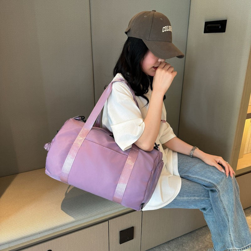 Multifunctional Sports Duffel Bag with Durable Material and Innovative Compartment Design Stornfield