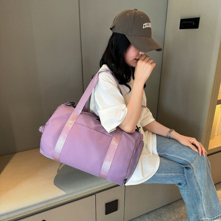Multifunctional Sports Duffel Bag with Durable Material and Innovative Compartment Design Stornfield