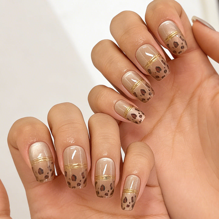 Elegant Press-On Nail Art Set Stornfield