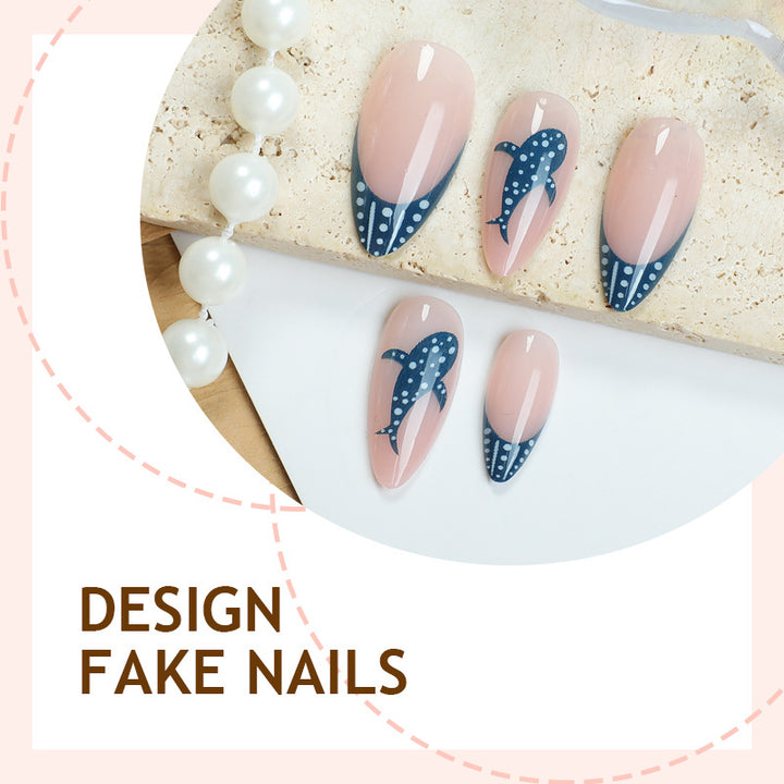 Creative nail set with maritime design Stornfield