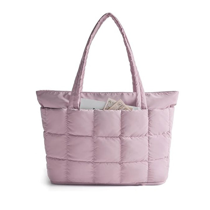 Practical Tote Bag with Quilted Design Stornfield