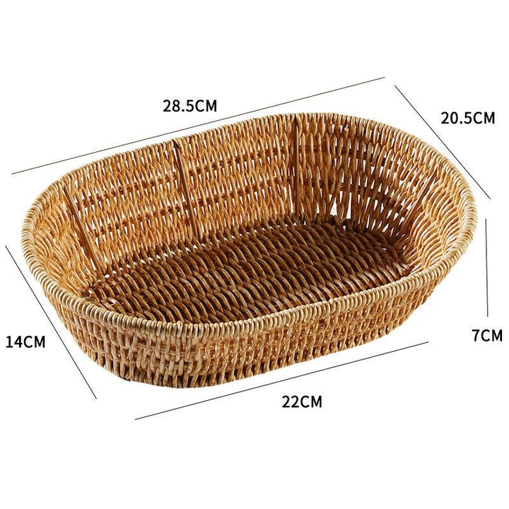 Handwoven Decorative Storage Tray Stornfield