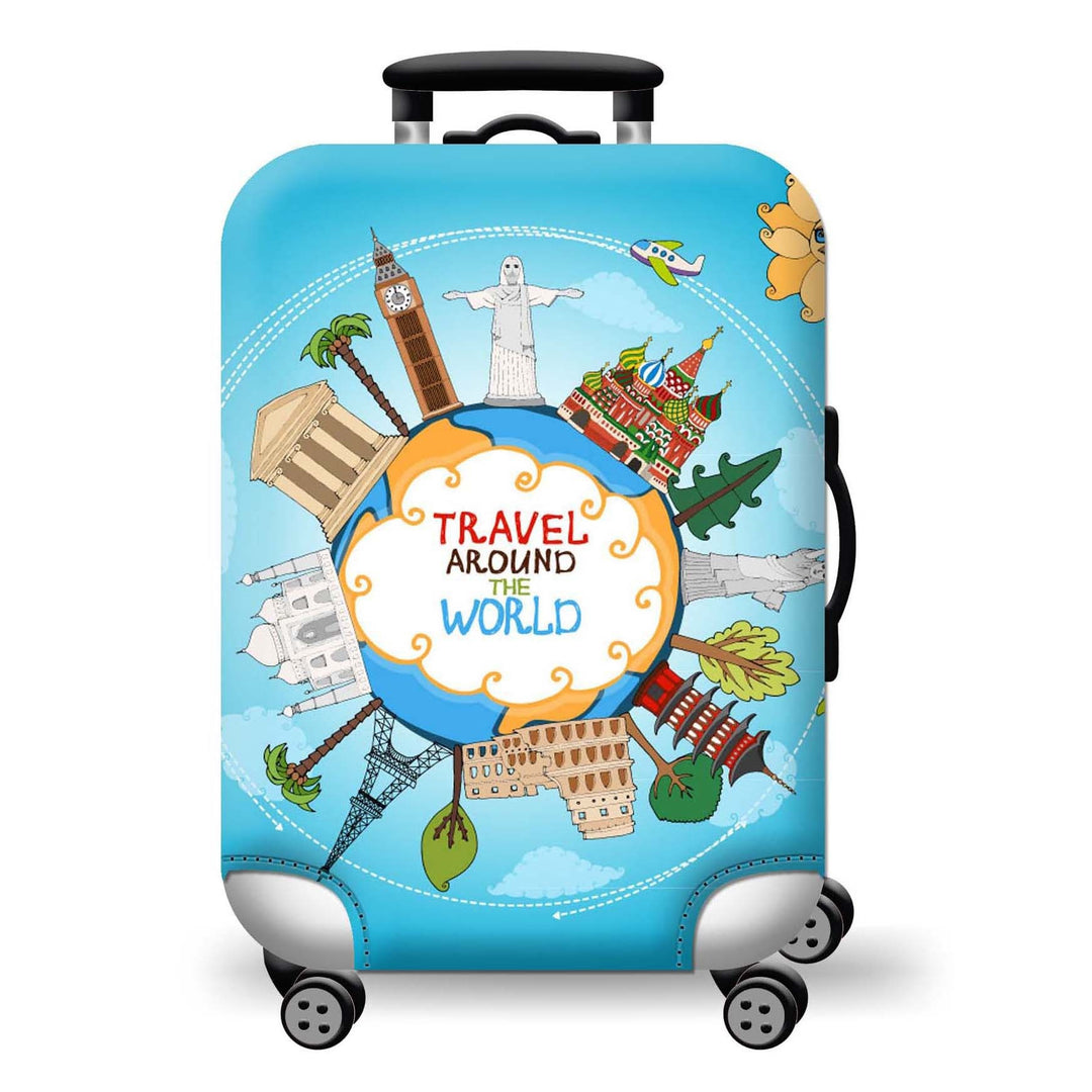 Hard Shell Luggage with Earth Design Stornfield