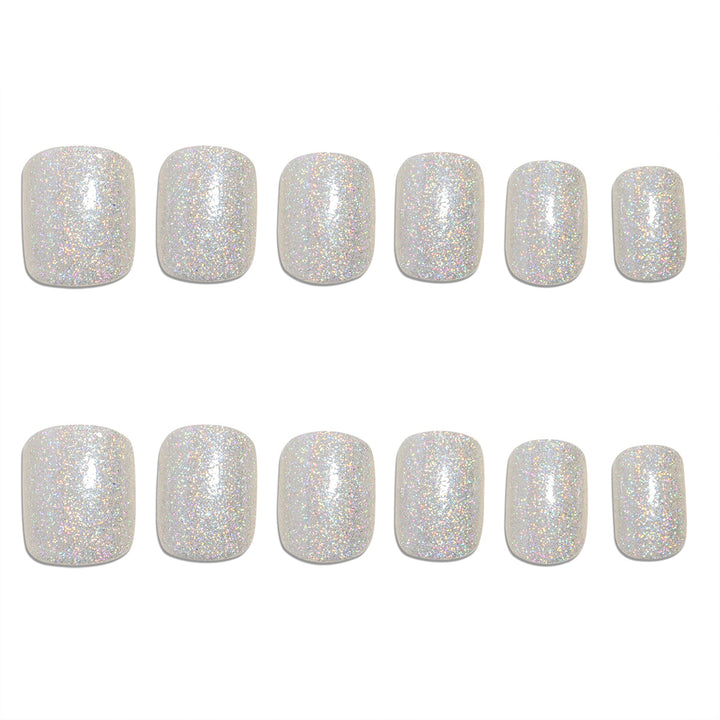 Glittering Press-On Nail Tips Stornfield