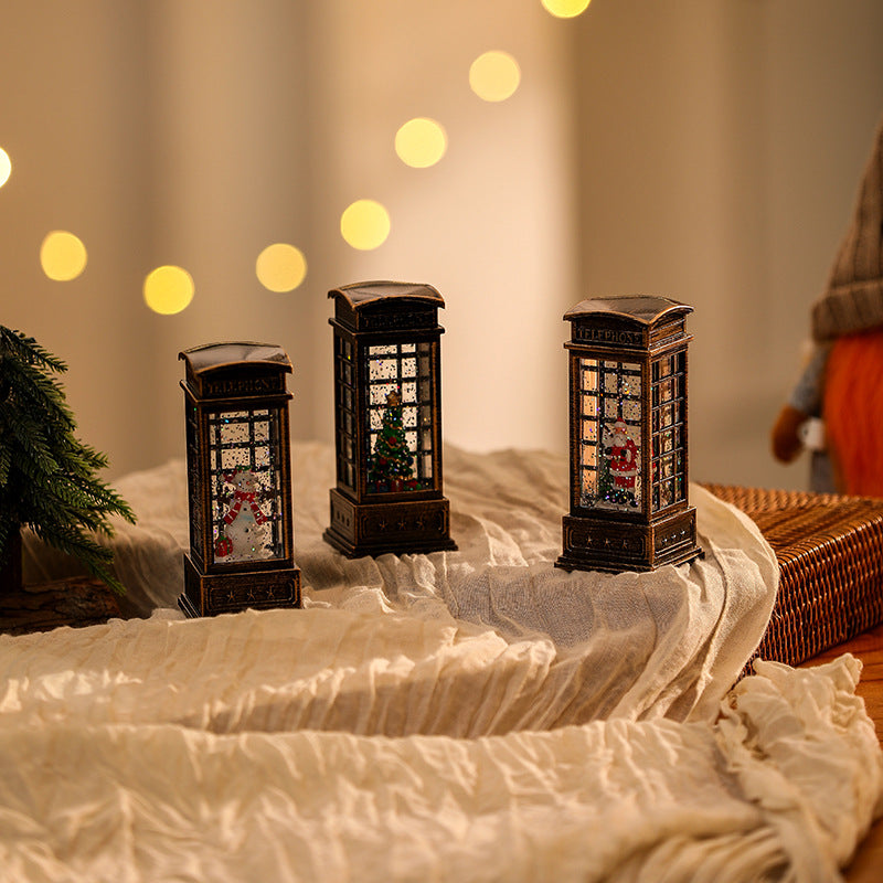 Nostalgic Christmas lantern with LED lighting Stornfield