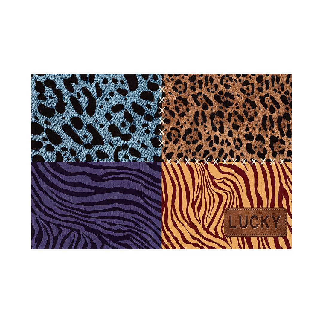 Artistic Floral Patterned Floor Mat Stornfield