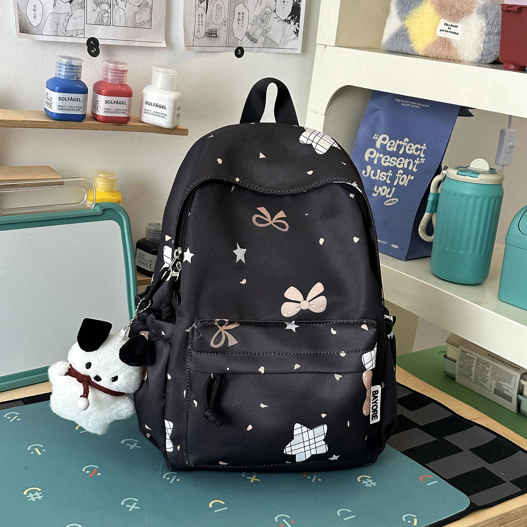 Fun-Themed Cartoon Print Backpack Stornfield