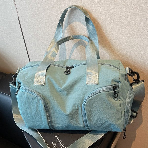 Multi-Pocket Fitness Duffel Bag