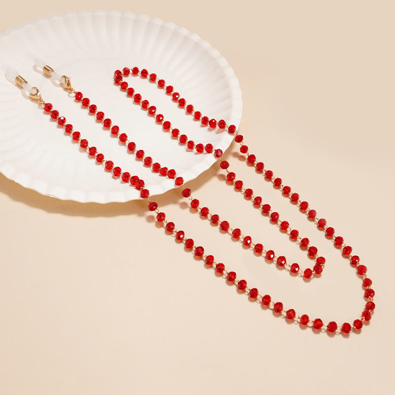Elegant Beaded Eyewear Necklace Stornfield