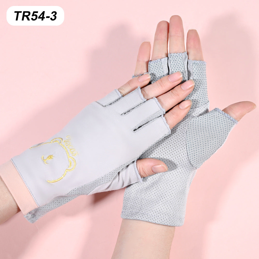 Breathable Fingerless Workout Gloves