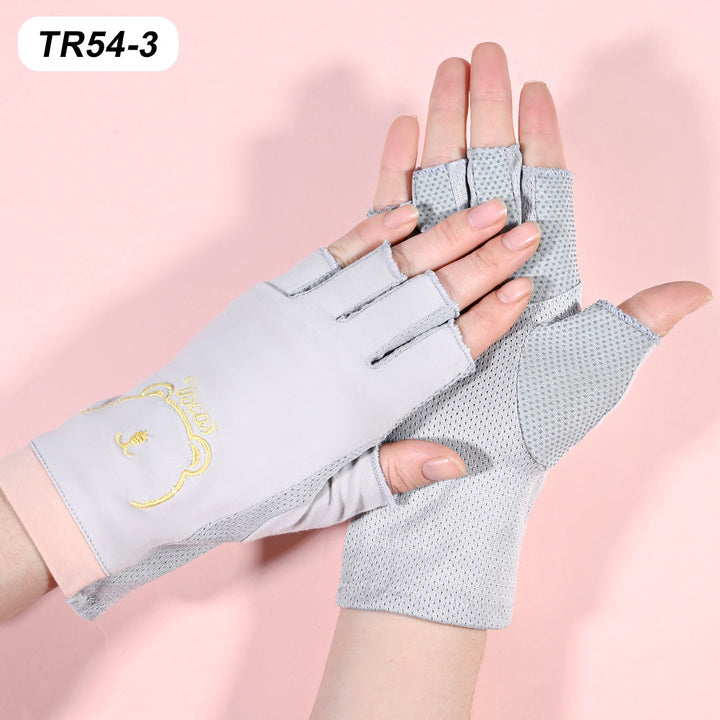 Breathable Fingerless Workout Gloves