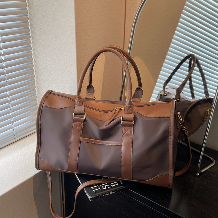 Classic Leather Travel Duffle Stornfield