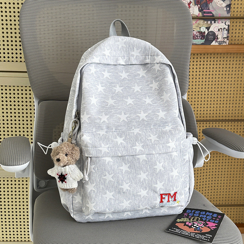 Fun Star-Patterned Casual Backpack Stornfield
