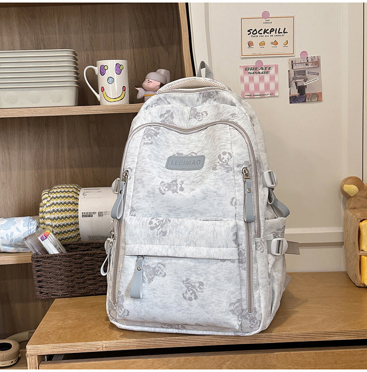Casual Multi-Compartment School Backpack Stornfield