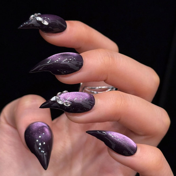 Glamorous Stiletto Press-On Nail Enhancements