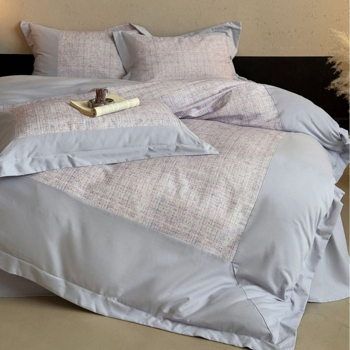 Luxury Cotton-Blend Duvet Cover and Pillowcase Bedding Set