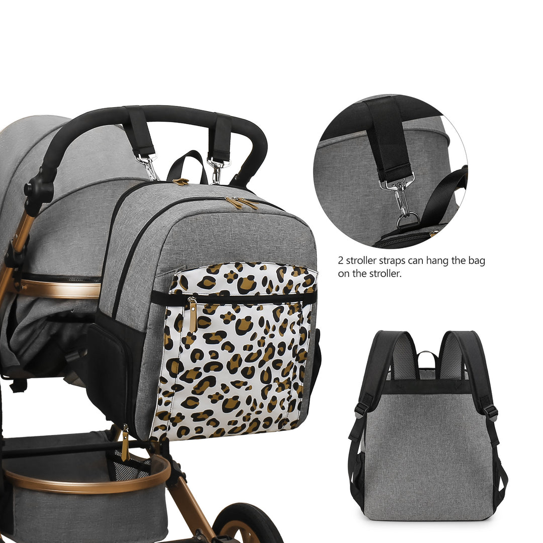 Backpack with Modern Animal Pattern Stornfield