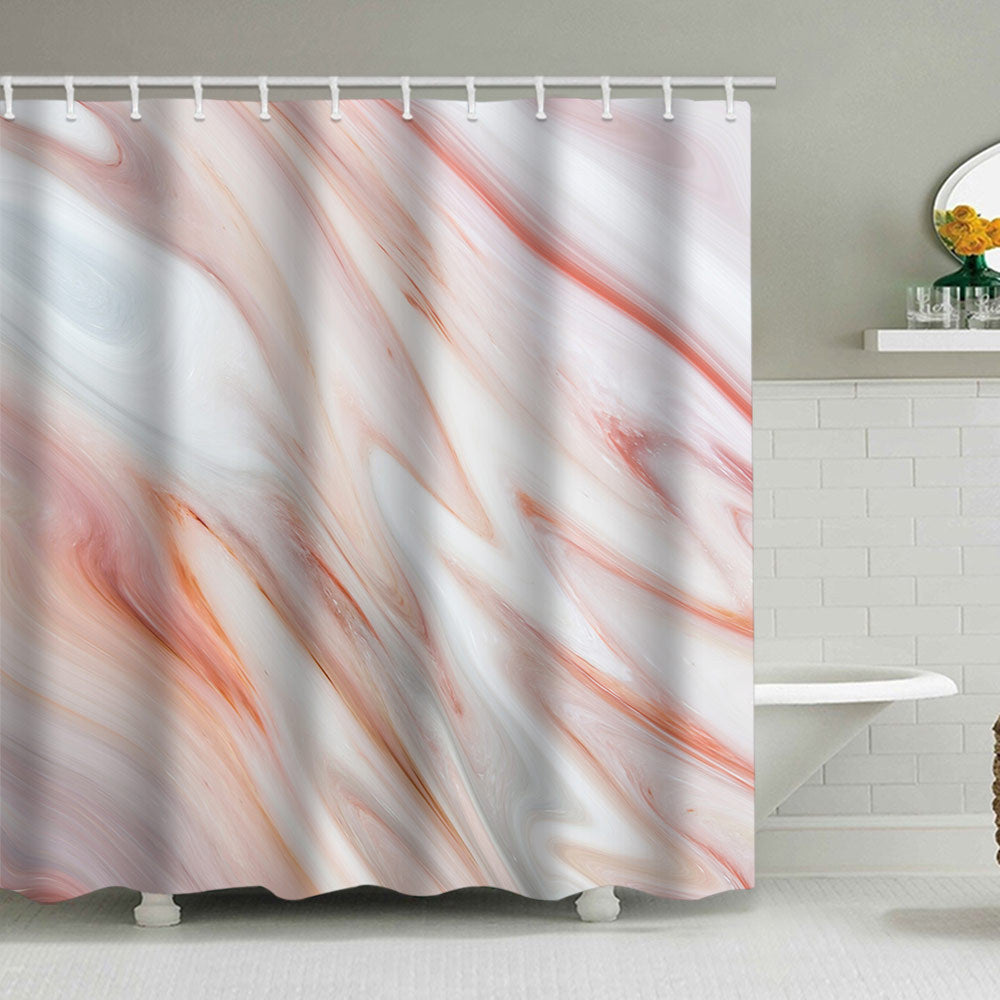 Artistic Marble Design Shower Curtain Stornfield