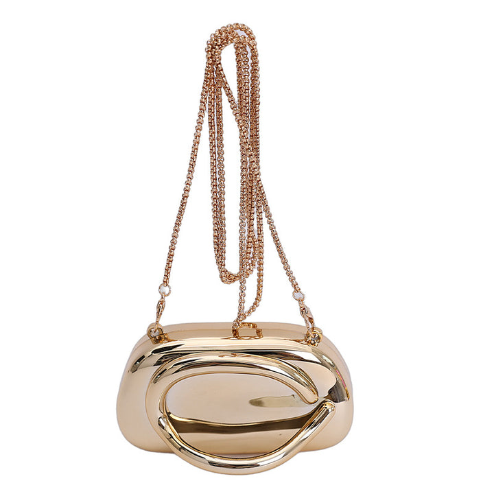 Chic Metallic Evening Clutch Stornfield