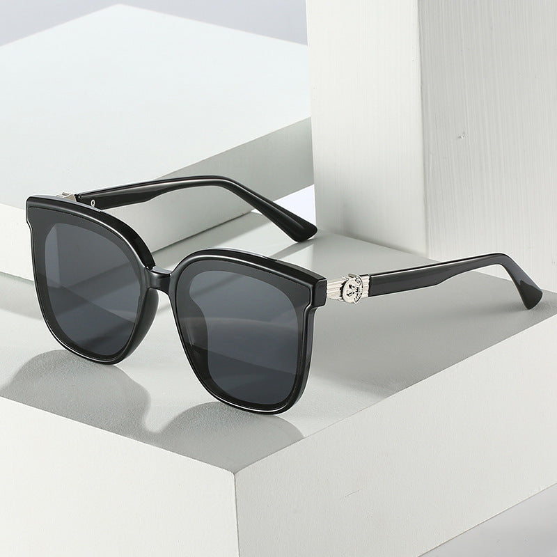 Oversized Square Frame Sunglasses with UV Protection Stornfield