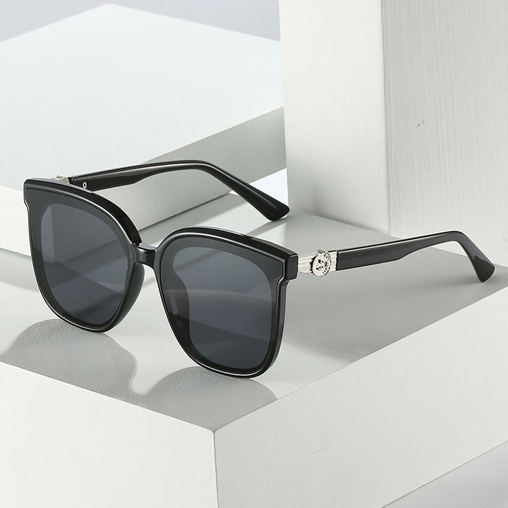 Oversized Square Frame Sunglasses with UV Protection Stornfield