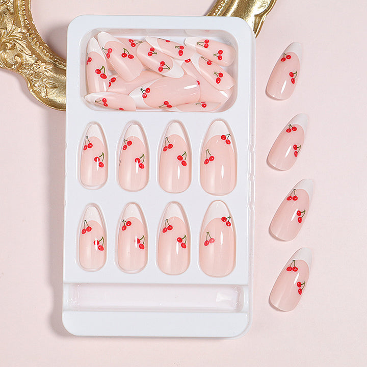 Artistic Cherry Blossom Press-On Nails Stornfield