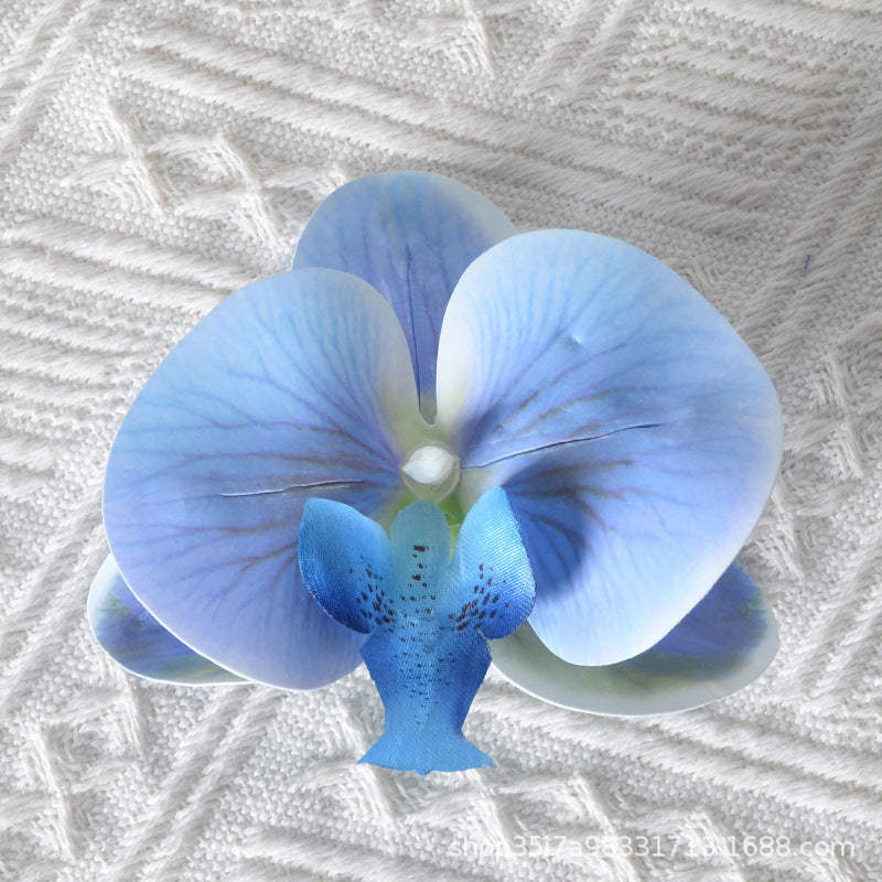 Elegant Fabric Orchid Hair Clip