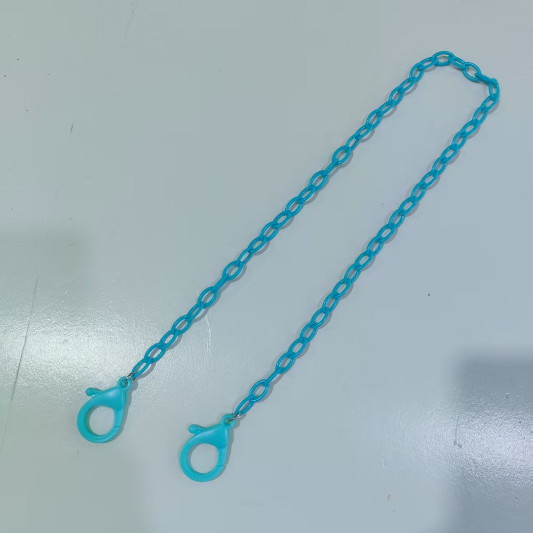 Fashionable Glasses Holder Chain Made of Transparent Material Stornfield