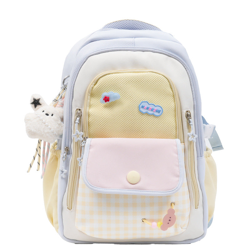 Casual Multi-Compartment School Backpack Stornfield