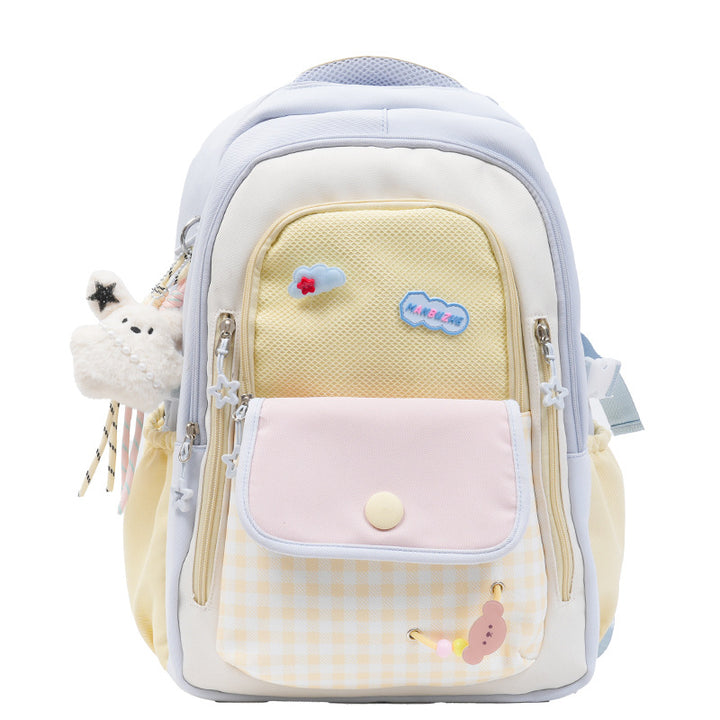 Casual Multi-Compartment School Backpack Stornfield