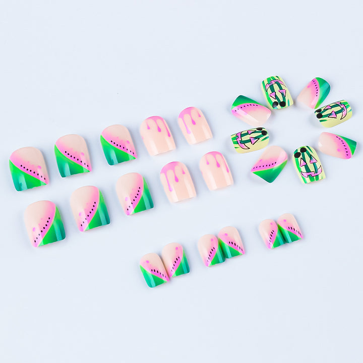 Halloween-Themed Nail Design Set Stornfield