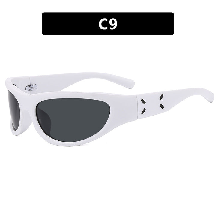 Women's sports sunglasses with ergonomic design and polarized lenses Stornfield