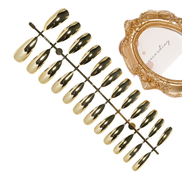 Extravagant Stiletto Press-On Nail Tips with Mirror Finish Stornfield