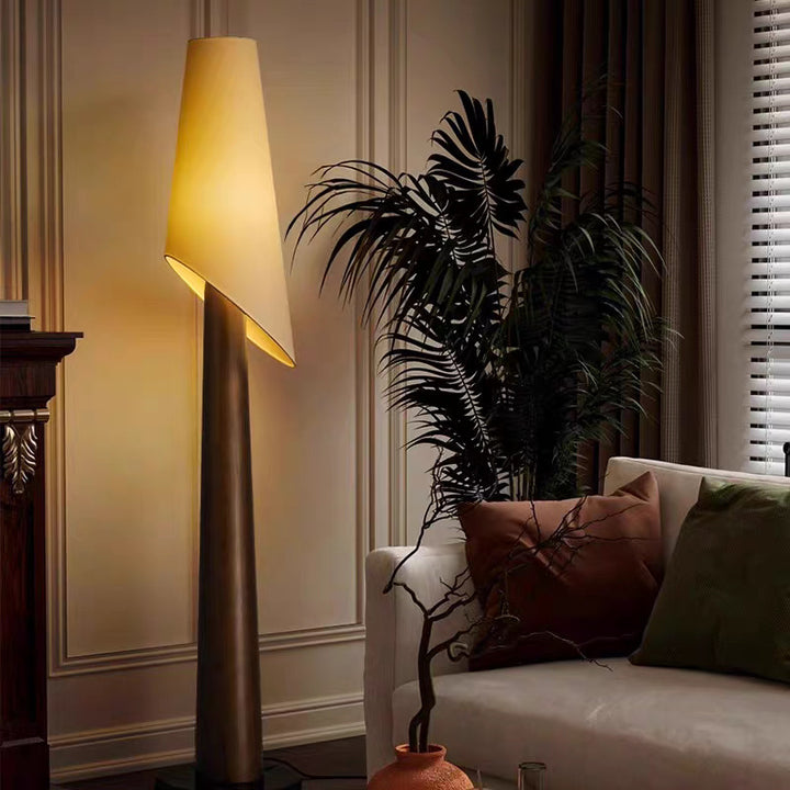Modern Minimalist Floor Lamp with Soft Glow Shade