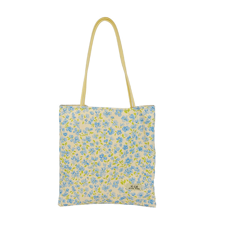 Floral Print Reusable Shopping Tote