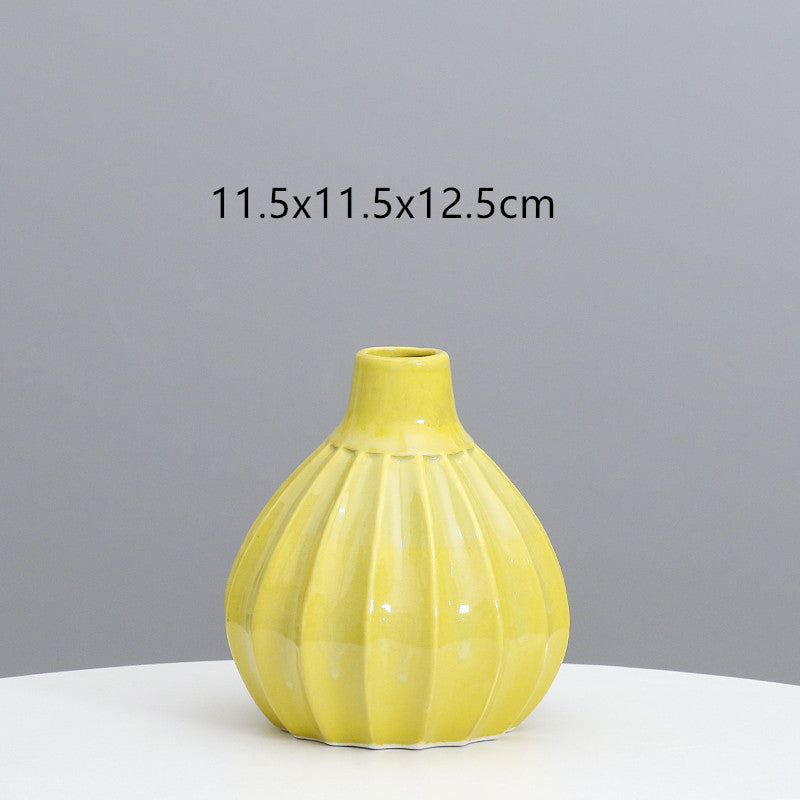 Artistic Curved Ceramic Vase Stornfeild