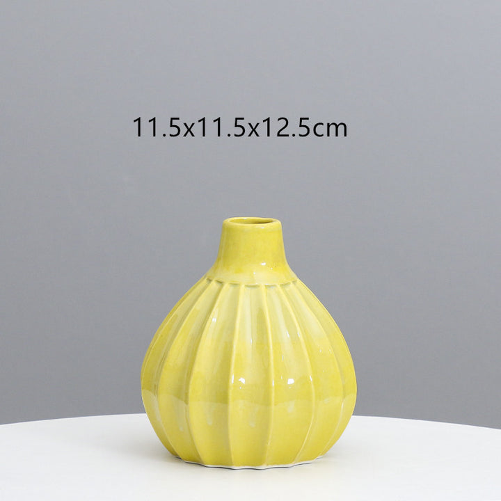 Artistic Curved Ceramic Vase Stornfeild