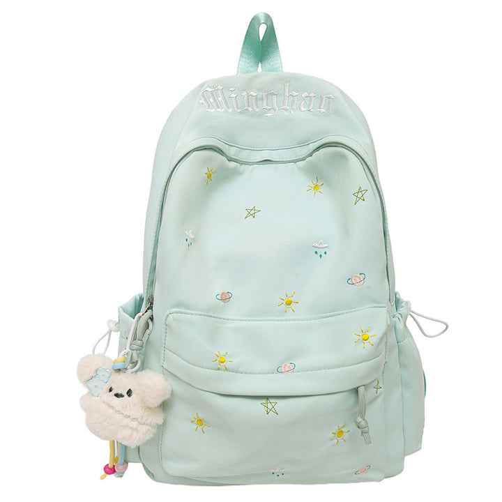 Whimsical Embroidered Backpack Stornfield