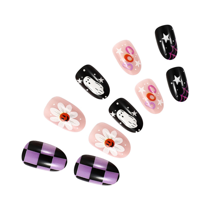 Artistic Halloween-Themed Press-On Nails Stornfield 1787543008