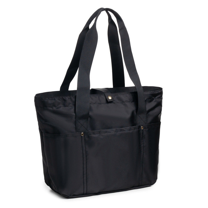 Multifunctional shopping bag with multiple outside pockets Stornfield