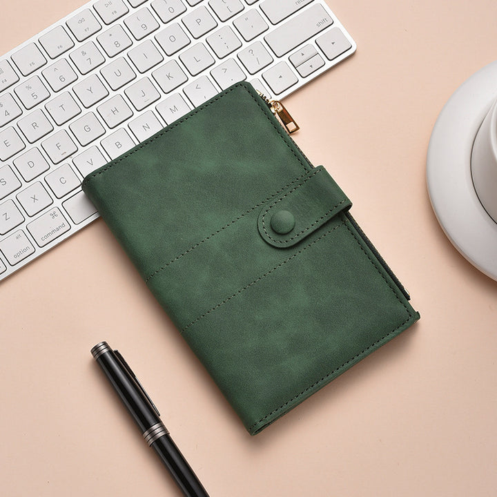 Premium Leather Zippered Journal Organizer Stornfield