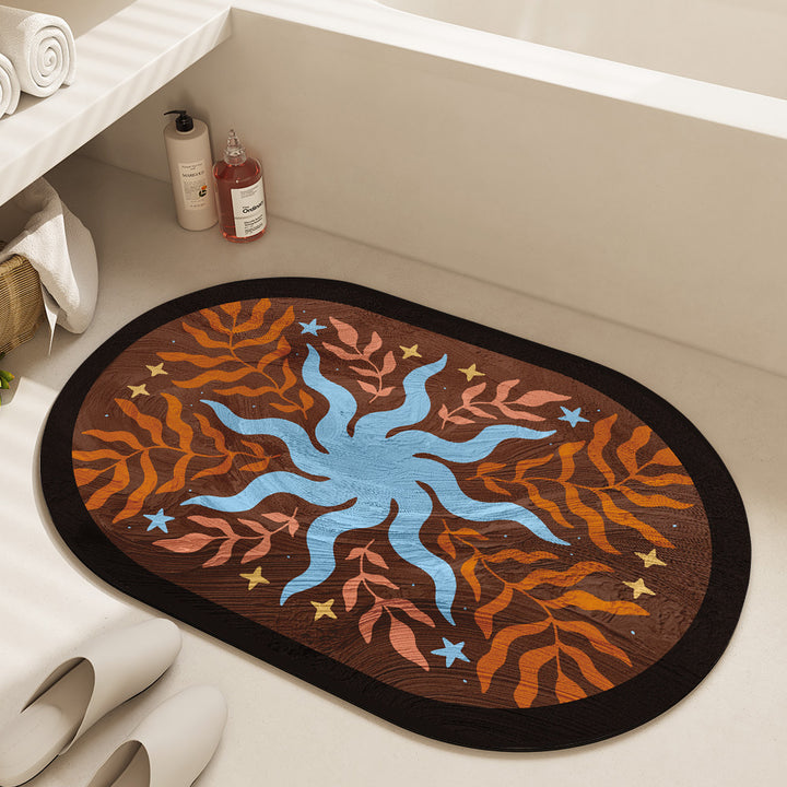 Floral Print Area Rug Stornfield