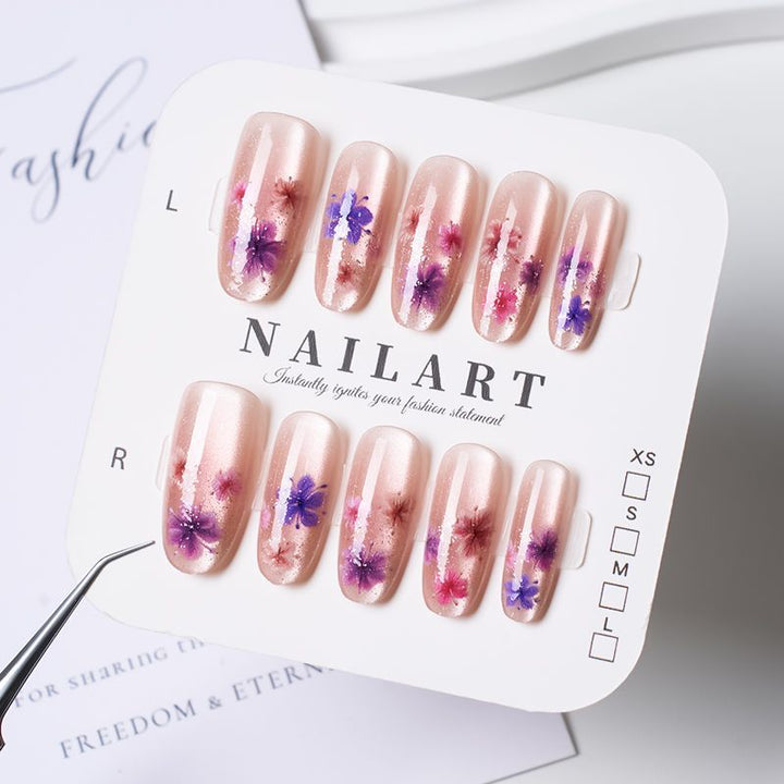 Stylish Leopard Print Press-On Nail Set Stornfield