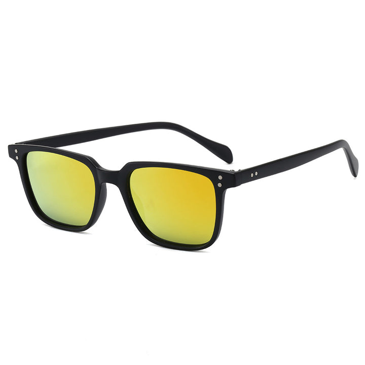 Ladies fashionable square sunglasses with unique lenses Stornfield