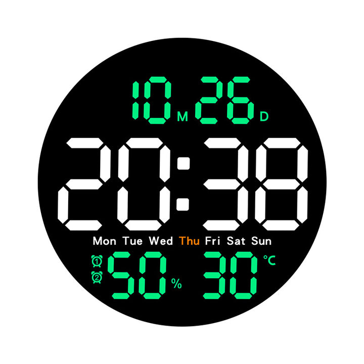 Digital Multifunction Alarm Clock with Temperature and Hygrometer Display Stornfield