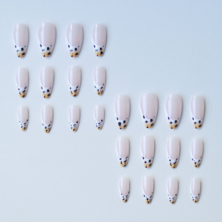 Artistic Leopard Print Nail Art Kit
