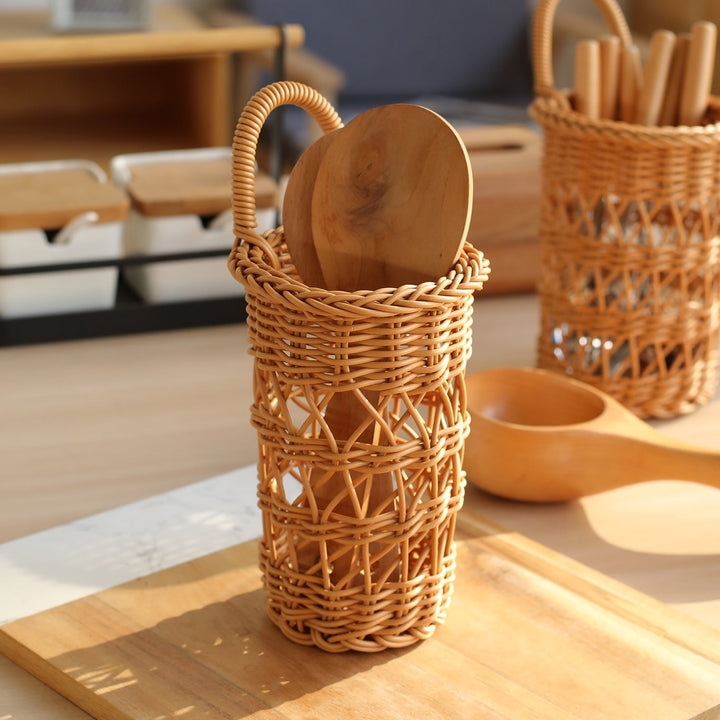 Handcrafted Woven Storage Cylinder Stornfield