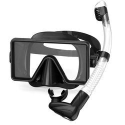 Swimming and diving mask with innovative field of vision and ergonomic design Stornfield
