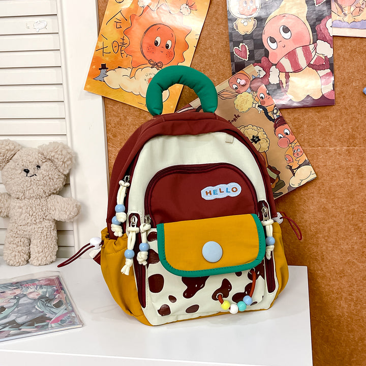 Whimsical Graphic Print Backpack Stornfield